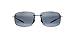 Maui Jim Mens Breakwall Sunglasses (422) Black Shiny/Grey Plastic,Acetate - Polarized - 63mm