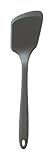 GIR: Get It Right Premium Silicone Spatula Turner | Heat-Resistant up to 550&deg;F | Nonstick Pancake Flipper, Egg Spatula, Kitchen Spatula | Mini - 11 IN, Gray