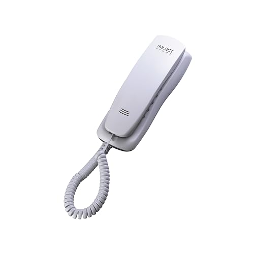 Select Sound | Teléfono Alámbrico Compacto para Montar en Pared con Cancelación De Ruido