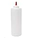6-pack Plastic Squeeze Bottles for Sauces - 32oz Condiment Squeeze Bottles for Liquids - BPA Free Squirt Bottle with Cap - Ketchup, Syrup, Oil, Dressings, Honey & Arts and Crafts