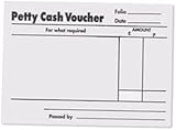 Q-Connect Petty Cash Voucher Pad 125x101mm Pack of 10 KF00103 view 4