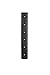 Rubber Molded Dock Bumper, Rectangular, 6 Holes, 30