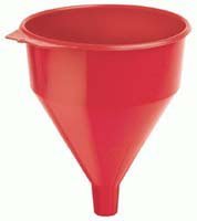 Plews 75-072 Polyethylene Plastic Funnel - 6 Quart Capacity