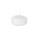 Mega Candles 24 pcs Unscented White Floating Candles, Hand Poured Wax Candle 2 Inch Diameter, Home Décor, Wedding Receptions, Occasions, Festivities, Events, Meditations, Tranquility, Spa
