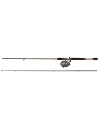 Zebco 33 Max CAMO mediano pesado Spincast Combo (2 piezas), 6.6 pies