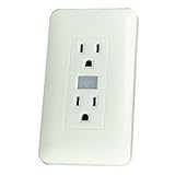 Motion Activated 720P HD Pro Grade Electrical Outlet Hidden Camera with Up to 6 Day Battery Life By SpygearGadgets