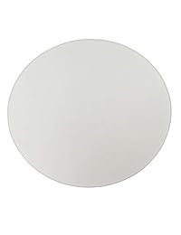iverntech Plato Redondo vidrio de borosilicato (para impresoras 3d Reprap Delta Kossel circular Heatbed superficie de impresión 236 mm x 3 mm