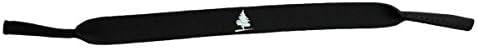 Spruce Shades Neoprene Sunglasses Strap, Retainer Holder for Making Your Float, Black