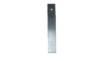 12" Fence Mount Bracket 1/8" Thick with mounting holes -- (1 per box)