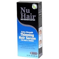 NuHair Extra Strength Thinning Hair Serum For Men and Women - 3.1 fl oz -pack of 1