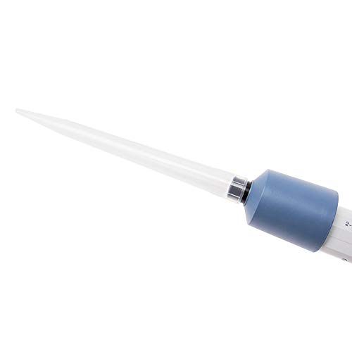 Multi-Volume Adjustable Micropipette Kit (2-10ML) - Including 2 Racks of 25 Pipette Tips