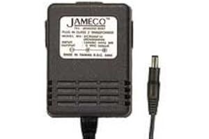 Jameco Valuepro DDU120050F0981 AC-to-DC Regulated Linear Wall Adapter, 12V, 0.5 Amp, 6W