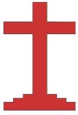 Reflective Stickers, Hard Hat Decals Cross by Ignite the Night