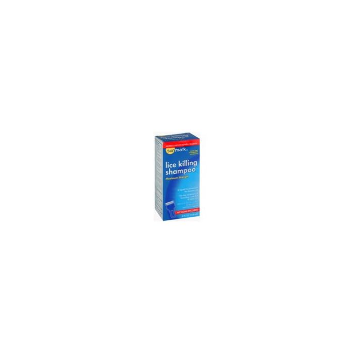 Sunmark Sunmark Lice Killing Shampoo Maximum Strength, 4 oz