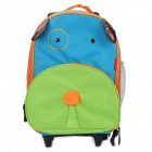SUN-RISING Cute Cartoon Dog Multi-Function Backpack Trolley Schoolbag with Wheels - Multicolored