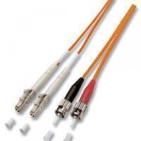 Tecline 85401 OM2 Fibre-Optic Cable (50/125 µm, 1.0 m) Orange