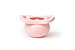 Doddle & Co. The Pop Pacifier, A Cleaner Baby Pacifier Made with 100% Medical Grade Silicone and Self Containing Protective Case, Blush