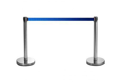 Flexibarrier Personal Control System Barrier Stand, Basic 300-3m Belt Length, Barrier Stand, Barrier Tape, Barrier Posts