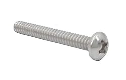 FixtureDisplays® 6-32 X 1" Stainless Pan Head