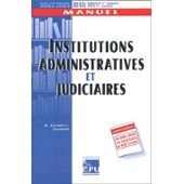 Institutions administratives et judiciaires