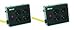 Yellow Jacket 2177N 4-Outlet Metal Power Block Adapter with Lighted Switch, 4-Feet, Black (2 Pack)