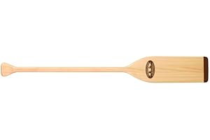 Crooked Creek 5-Foot Wooden Boat Paddle-Features Multi-Ply Laminated Construction for Added Strength-Lightweight, Waterproof 