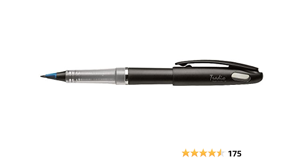 amazon com pentel trj50 ao tradio style spring pen stylo pen colour blue pentel tradio pulaman fountain pen office products