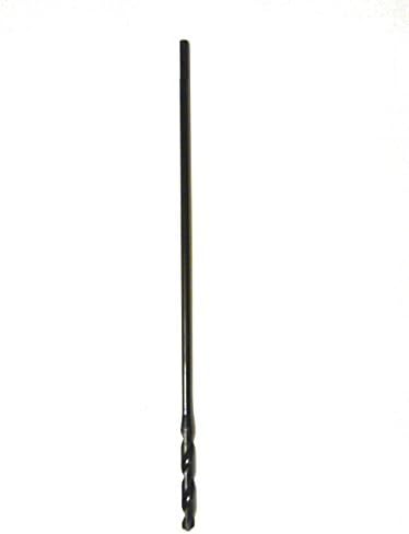 Pierce Installer Bell Hanger Concrete Carbide Tipped Drill Bit with a 3Flat Round Threaded Hollow Tip  Shank 1/2-inch x 18-Inch Length