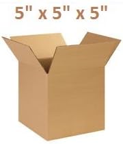 100 x SMALL MAILING PACKING CARDBOARD BOXES 5x5x5"