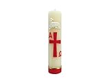 Angelitos de Mexico Easter Candle Paschal Candle Cirio Pascual Alpha Omega Relieve Lent