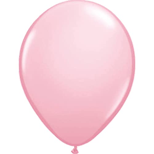 Folat - Metallic Pink Color Latex Balloons - 12In / 30cm - 100 pieces
