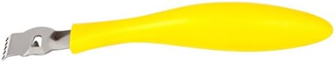 Culinary Elements Stainless Steel Citrus Zester for Delicious Garnishing or Flavoring, 1-pack