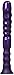 Tantus Echo Handle Midnight Purple
