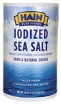 Hain Pure Foods Sea Salt Iodized -- 26 oz ( 2 Pack )