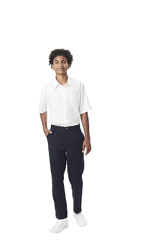 French Toast Boys Adjustable Waist Straight Fit Stretch Twill Chino Pant