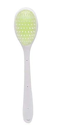 BOXO Bathing Accessories, Back Bath Brush Loofah Long Handle for Rubbing Full Body Massager, Pack Of 1