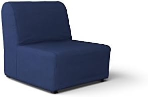 Comfort Works Custom Made SLIPCOVERS for Lycksele Chair Sofa Bed Navy Blue