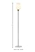 Amazon Brand – Rivet Harper Marble and Brass Uplight Floor Lamp, Bulb Included, 71