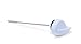 UpperHome Toilet Handle Replacement (White, Side Mount)