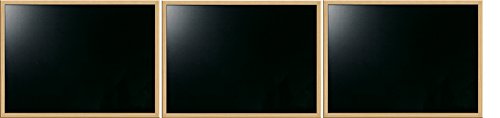 Board Dudes 17" x 23" Chalk Board with Oak Style Frame (CXM80) (Pack of 3)