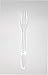 Fineline Settings 200-Piece Extra Heavy Cutlery Forks, Clear. 2x 100 Packs