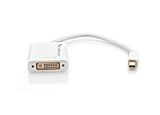 BlueRigger Mini DisplayPort (Mini DP | mDP) to DVI Female Adapter Cable (0.15M) - Thunderbolt | Thunderbolt 2 Port Compatible
