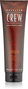 AMERICAN CREW LIGHT HOLD STYLING GEL TUBE 13.1OZ PACK OF 3 SET