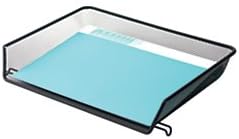 Brenton Studio™ Metro Mesh Self-Stacking Side-Loading Letter Tray, Black