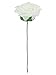 Leegoal(TM) Artificial Rose Flowers Bridal Wedding Bouquets (Ivory,20pcs)