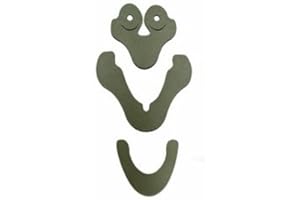 Replacement Pads for Aspen Vista MultiPost Cervical Collar Neck Brace, Fits Aspen Model 984200, Natural Cotton Lined, Hypoallergenic, One Size, Pads Only