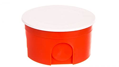 Flush-Mounted Box 70 mm red PO-70 PRO 0282-00/60 Pieces/Elektro-plast Cover 5901752632097