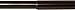 Umbra Verge 1-Inch Drapery Rod for Window, 120 to 170-Inch, Auburn Bronze