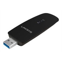 Linksys WUSB6300 - Network adapter - SuperSpeed USB 3.0 - 802.11b, 802.11a, 802.11g, 802.11n, 802.11ac