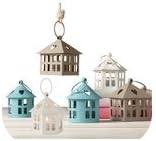 BRANDANI Sweet Home Metal Mini Lantern, Multi-Colour, One Size